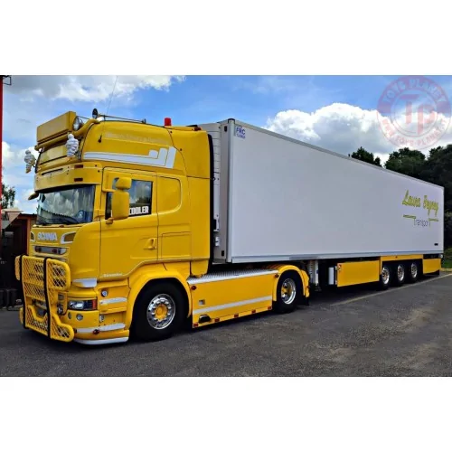 SCANIA STREAMLINE TOPLINE 4X2 REEFER TRAILER - 3 AXLE Lauratrans WSI 01-4612 WSI MODELS
