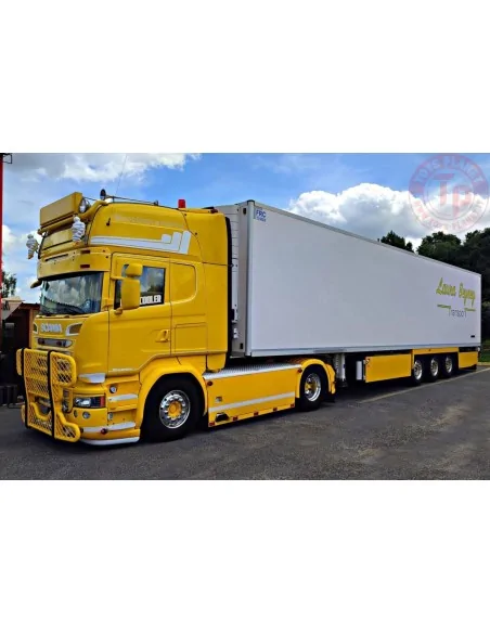 SCANIA STREAMLINE TOPLINE 4X2 REEFER TRAILER - 3 AXLE Lauratrans WSI 01-4612 WSI MODELS