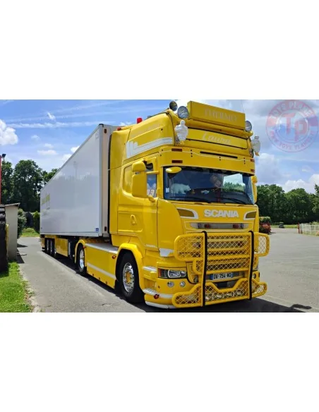 SCANIA STREAMLINE TOPLINE 4X2 REEFER TRAILER - 3 AXLE Lauratrans WSI 01-4612 WSI MODELS