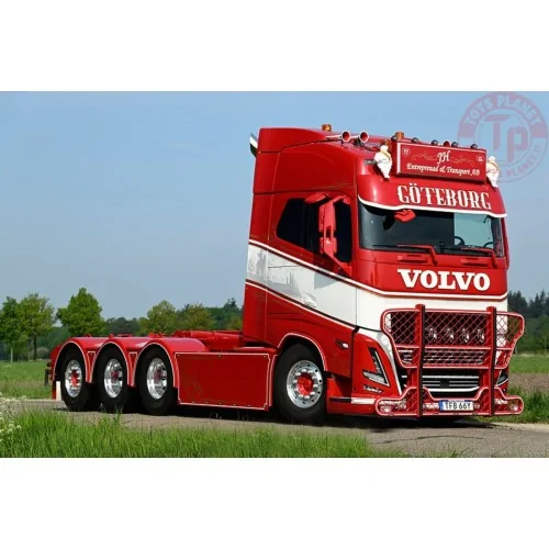 VOLVO FH5 HOOKLIFT SYSTEM 8X4 RIGED TRUCK DRAWBAR WITH HOOKLIFT SYSTEM + ASPHALT CONTAINER - JH Entreprenad & Transport WSI 0...