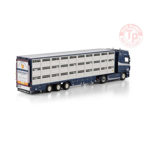 SCANIA S HIGHLINE CS20H 4X2 LIVE STOCK TRAILER - 3 AXLE Moeyaert WSI 01-4608 WSI MODELS