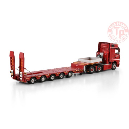 MERCEDES-BENZ ACTROS MP5 BIG SPACE 6X4 MANOOVR - 5 AXLE Nooteboom Red Line WSI 6073365 WSI MODELS