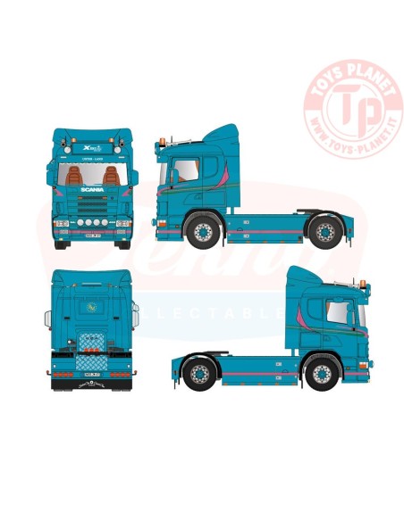 Scania 144L 4x2 Xenitrans TEKNO 88089 TEKNO