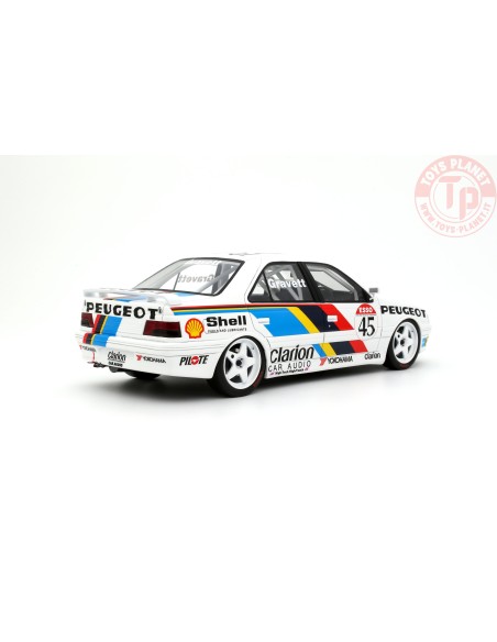 1:18 PEUGEOT 405 MI16 BTCC WHITE R. GRAVETT 1992 OT1141 OTTOMOBILE 1:18 PEUGEOT 405 MI16 BTCC WHITE R. GRAVETT 1992 OT1141 OTTOMOBILE