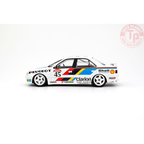 1:18 PEUGEOT 405 MI16 BTCC WHITE R. GRAVETT 1992 OT1141 OTTOMOBILE