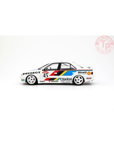 1:18 PEUGEOT 405 MI16 BTCC WHITE R. GRAVETT 1992 OT1141 OTTOMOBILE 1:18 PEUGEOT 405 MI16 BTCC WHITE R. GRAVETT 1992 OT1141 OTTOMOBILE