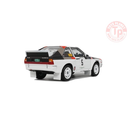 1:18 AUDI SPORT QUATTRO WHITE J. BUFFUM OLYMPUS RALLY 1986 OT1159 OTTOMOBILE