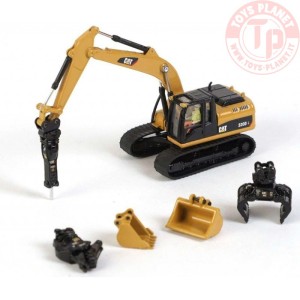 1/87 CAT 320D ESCAVATORE CON ACCESSORI DM85652 DIECAST MASTERS