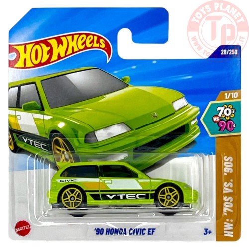 1/64 '90 Honda Civic EF HOT WHEELS HYX90 HOT WHEELS
