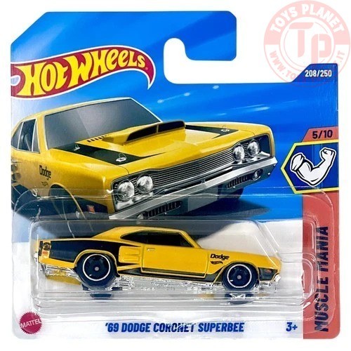 1/64 '69 Dodge Coronet Superbee HOT WHEELS JBB27 HOT WHEELS