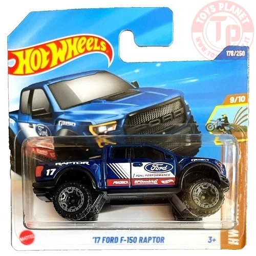 1/64 '17 Ford F-150 Raptor HOT WHEELS JBB05 HOT WHEELS