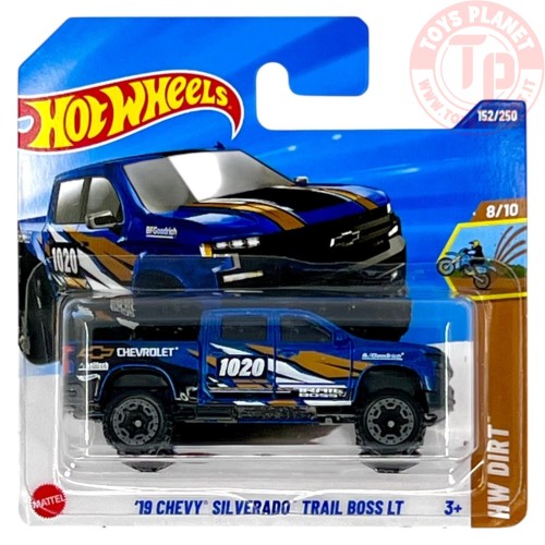 1/64 '19 Chevy Silverado Trail Boss LT HOT WHEELS HYY97 HOT WHEELS