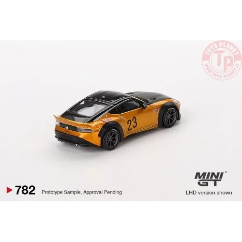NISSAN 400Z LB NATION WORKS GOLD 2024 1:64 MGT00782-R Mini Gt
