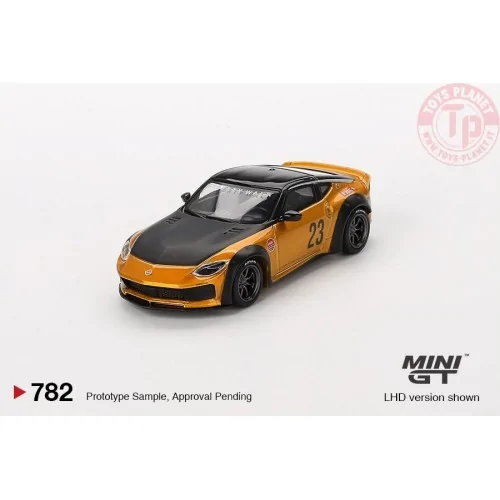 NISSAN 400Z LB NATION WORKS GOLD 2024 1:64 MGT00782-R Mini Gt
