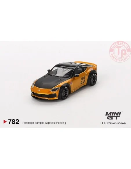 NISSAN 400Z LB NATION WORKS GOLD 2024 1:64 MGT00782-R Mini Gt