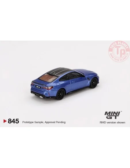 BMW M4 (G82) COMPETITION PORTIMAO BLUE 2024 1:64 MGT00845-L MINI GT