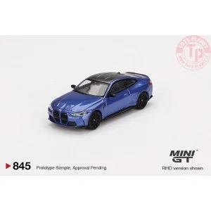 BMW M4 (G82) COMPETITION PORTIMAO BLUE 2024 1:64 MGT00845-L MINI GT