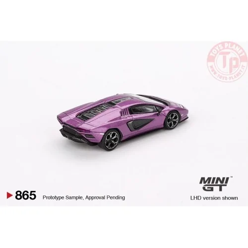 LAMBORGHINI COUNTACH LPI 800- 4 VIOLA 30TH 2023 1:64 MGT00865-L MINI GT