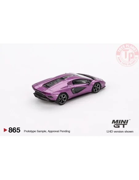 LAMBORGHINI COUNTACH LPI 800- 4 VIOLA 30TH 2023 1:64 MGT00865-L MINI GT