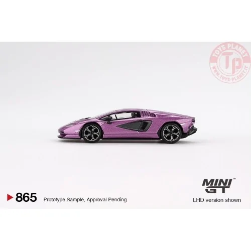 LAMBORGHINI COUNTACH LPI 800- 4 VIOLA 30TH 2023 1:64 MGT00865-L MINI GT