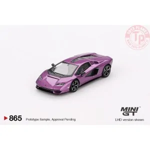 LAMBORGHINI COUNTACH LPI 800- 4 VIOLA 30TH 2023 1:64 MGT00865-L MINI GT