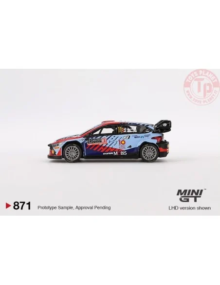 HYUNDAI I20 N RALLY1 HYBRID N11 RALLYE MONTE-CARLO WINNER 2024 1:64 MGT00871-L MINI GT