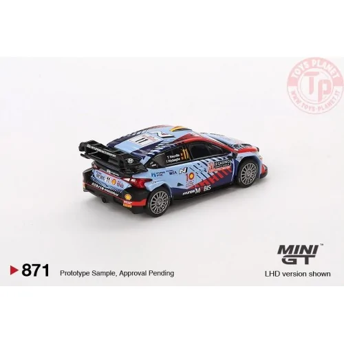 HYUNDAI I20 N RALLY1 HYBRID N11 RALLYE MONTE-CARLO WINNER 2024 1:64 MGT00871-L MINI GT
