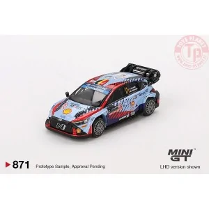 HYUNDAI I20 N RALLY1 HYBRID N11 RALLYE MONTE-CARLO WINNER 2024 1:64 MGT00871-L MINI GT