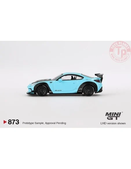 TOYOTA GR86 LB WORKS BABY BLUE 2024 1:64 MGT00873-L MINI GT
