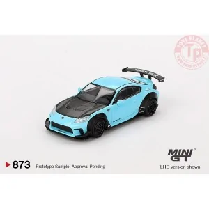 TOYOTA GR86 LB WORKS BABY BLUE 2024 1:64 MGT00873-L MINI GT