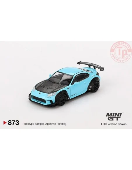 TOYOTA GR86 LB WORKS BABY BLUE 2024 1:64 MGT00873-L MINI GT