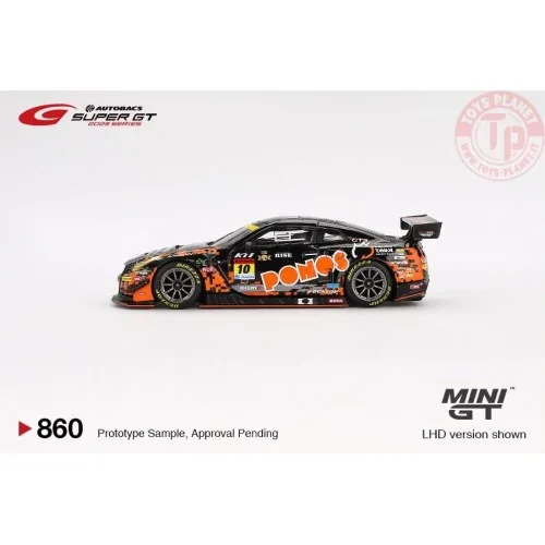 NISSAN GT-R (R35) NISMO GT3 N10 PONOS GAINER GT-R GAINER SUPER GT SERIES 2023 1:64 MGT00860-BL MINI GT