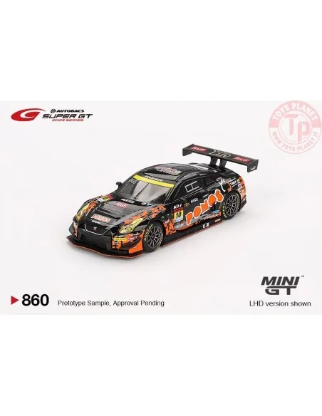 NISSAN GT-R (R35) NISMO GT3 N10 PONOS GAINER GT-R GAINER SUPER GT SERIES 2023 1:64 MGT00860-BL MINI GT