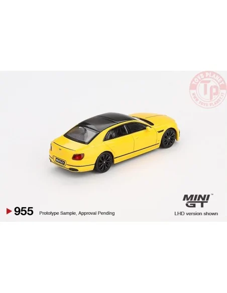 BENTLEY FLYING SPUR MONACO YELLOW 2023 1:64 MGT00955-L MINI GT