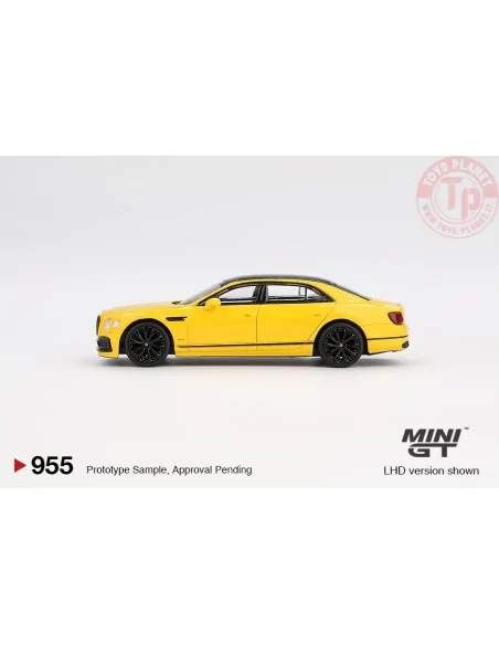 BENTLEY FLYING SPUR MONACO YELLOW 2023 1:64 MGT00955-L MINI GT