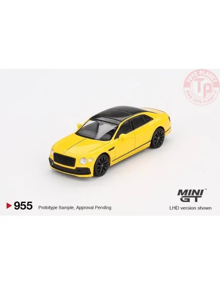 BENTLEY FLYING SPUR MONACO YELLOW 2023 1:64 MGT00955-L MINI GT