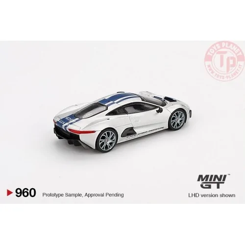 JAGUAR C-X75 SILVER 2010 1:64 MGT00960-L MINI GT