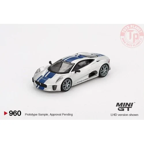 JAGUAR C-X75 SILVER 2010 1:64 MGT00960-L MINI GT