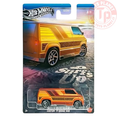 1/64 Custom '77 Dodge Van HOT WHEELS JCB66 HOT WHEELS