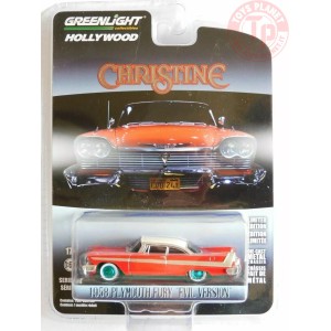 1/64 Christine Plymouth Fury Evil GREENLIGHT 44840-B GREENLIGHT