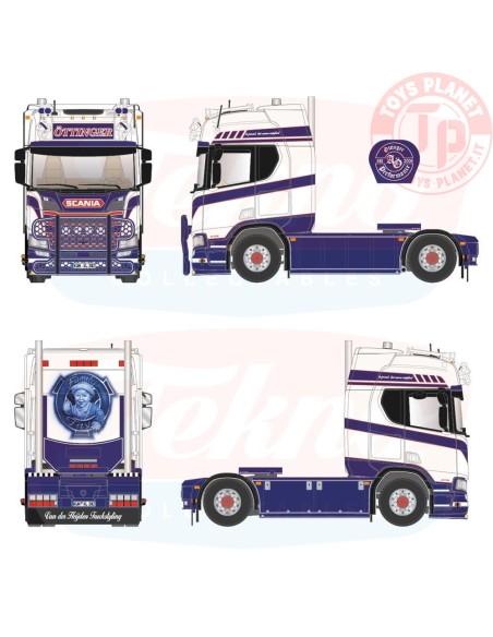 1/50 Scania NGR Highline 4x2 Öttinger Transporte TEKNO 89255 TEKNO