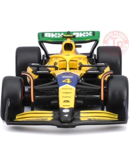 1/43 F1 MCLAREN MCL38 2024 N4 Lando Norris SENNA special livery 1:43 BURAGO 38214-N BURAGO 1/43 F1 MCLAREN MCL38 2024 N4 Lando Norris SENNA special livery 1:43 BURAGO 38214-N BURAGO