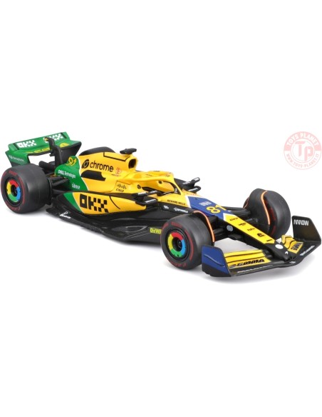 1/43 F1 MCLAREN MCL38 2024 N81 Oscar Piastri SENNA special livery 1:43 BURAGO 38214-P BURAGO 1/43 F1 MCLAREN MCL38 2024 N81 Oscar Piastri SENNA special livery 1:43 BURAGO 38214-P BURAGO