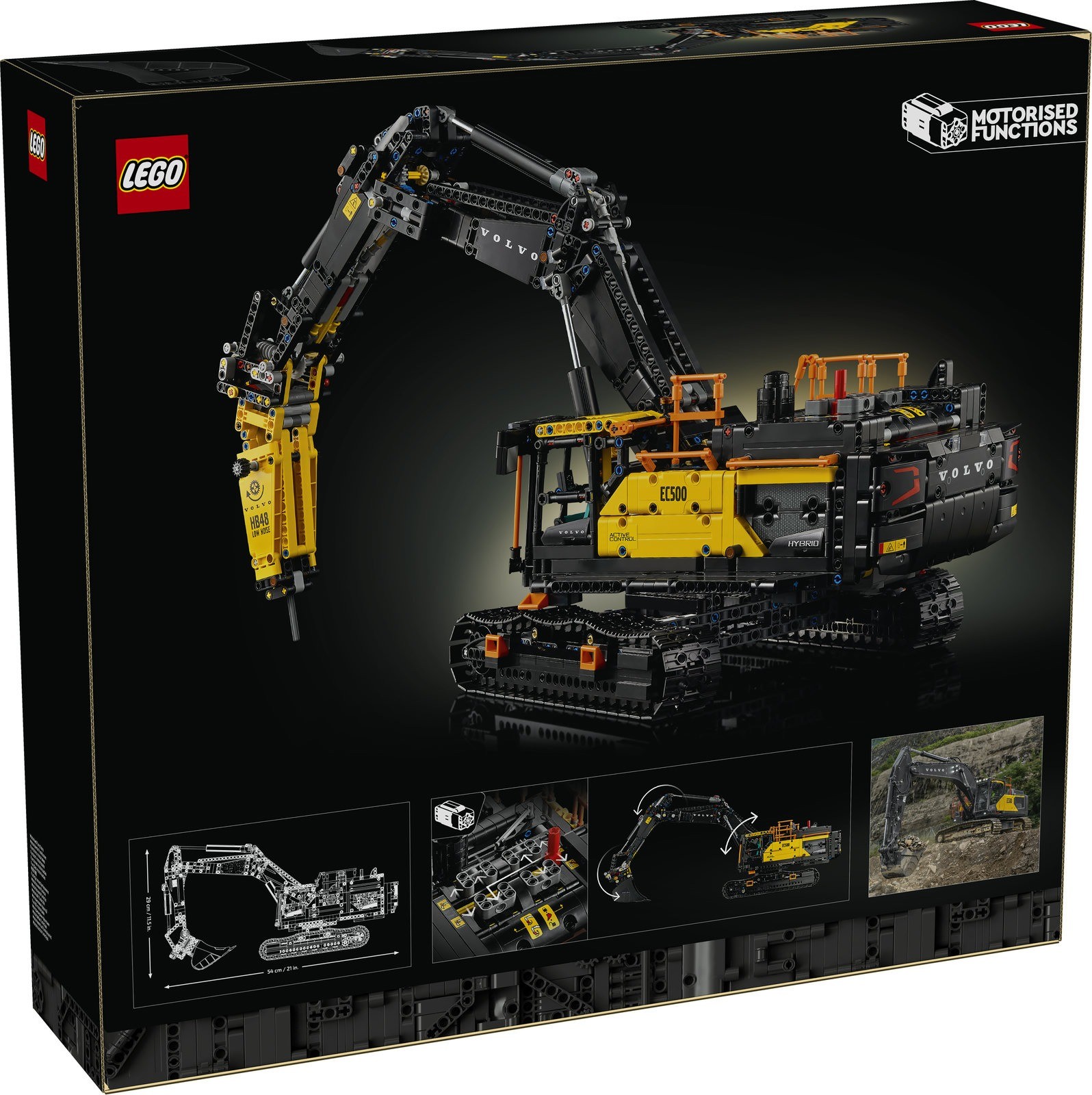 LEGO TECHNIC 42215 Volvo EC500 Hybrid Excavator 399,99 € TECHNIC