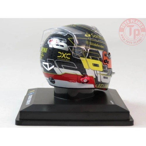 1/5 CASCO CHARLES LECLERC TEAM FERRARI HP ITALIAN GP 2024 LSHEL004 CASCHI PILOTI 1/5
