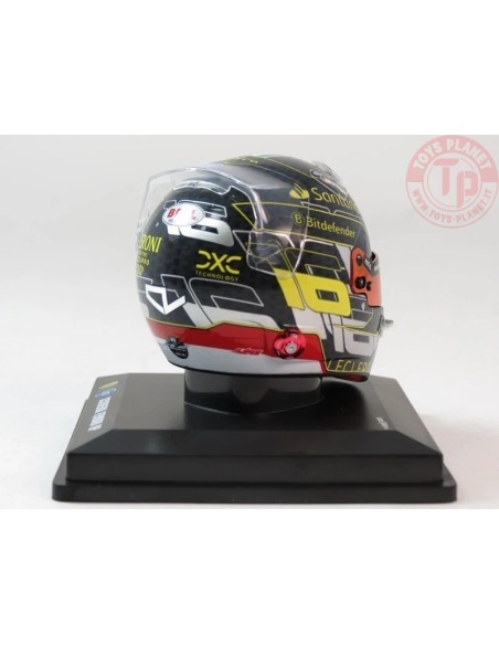 1/5 CASCO CHARLES LECLERC TEAM FERRARI HP ITALIAN GP 2024 LSHEL004 CASCHI PILOTI 1/5