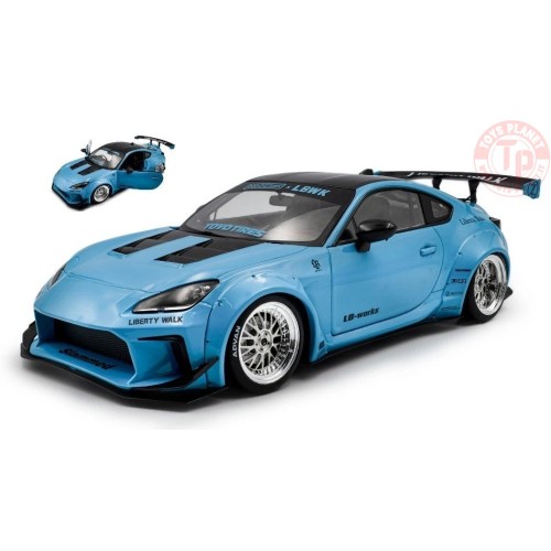 1/18 TOYOTA GR86 LBWK BODY KIT COUPE 2024 BABY BLUE SL1813601 SOLIDO