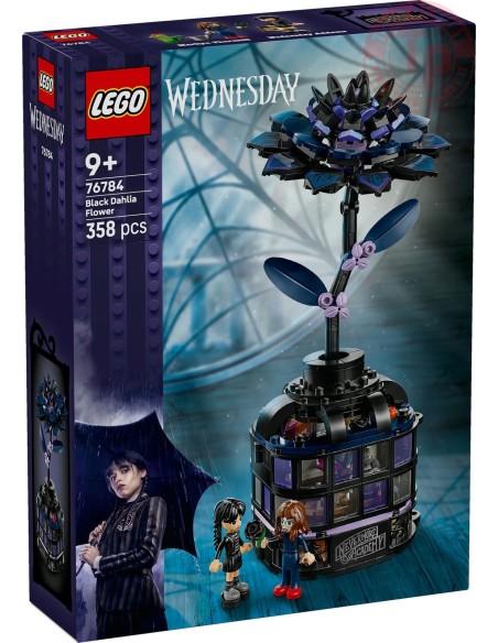 Fiore di dalia nero LEGO WEDNESDAY 76784 LEGO