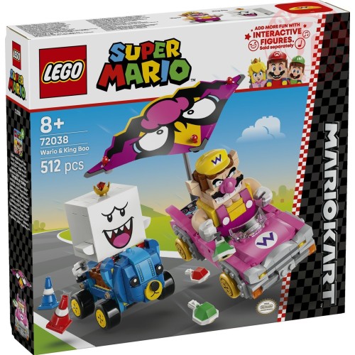 Mario Kart – Wario e Re Boo LEGO SUPER MARIO 72038 LEGO