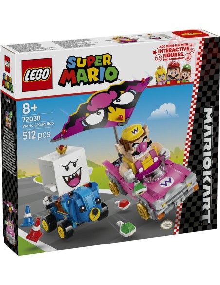 Mario Kart – Wario e Re Boo LEGO SUPER MARIO 72038 LEGO